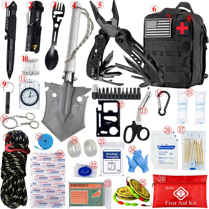 TACTICAL SURVIVAL FIRST AID KIT
