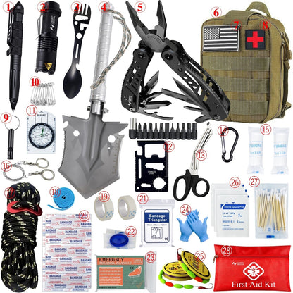 TACTICAL SURVIVAL FIRST AID KIT